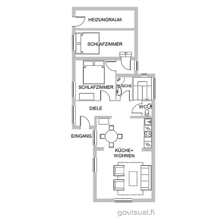 Lejlighed House With Two Aprtments Together, Up To 9 Persons *